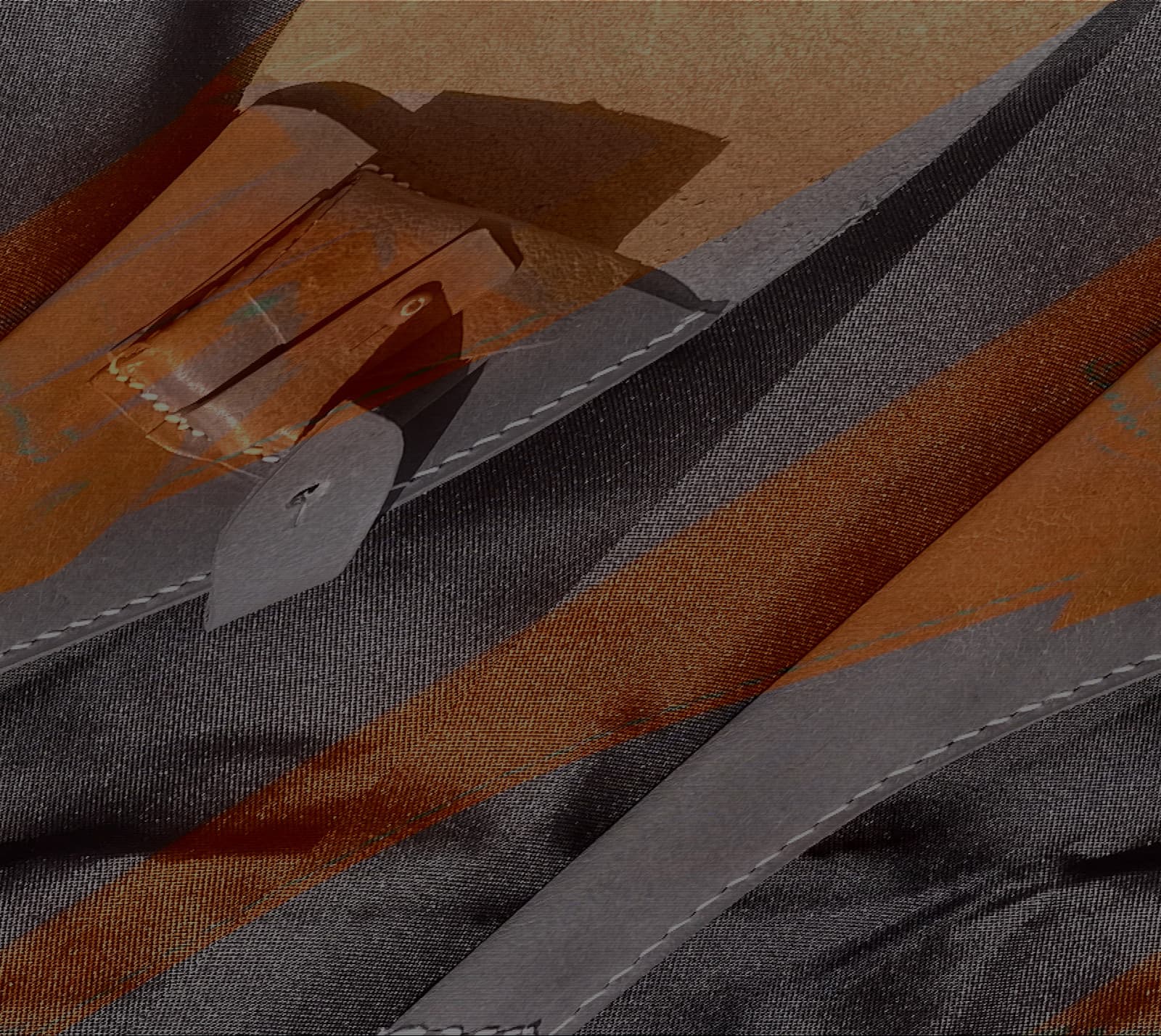 Russian imperial  NCO WWI nagant revolver  holster perfect replica, handle right 4