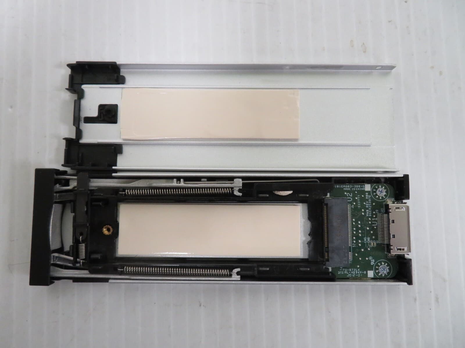 Dell Precision 5820 7820 7920 NVMe SSD Caddy with Screws (No SSD Included) 3