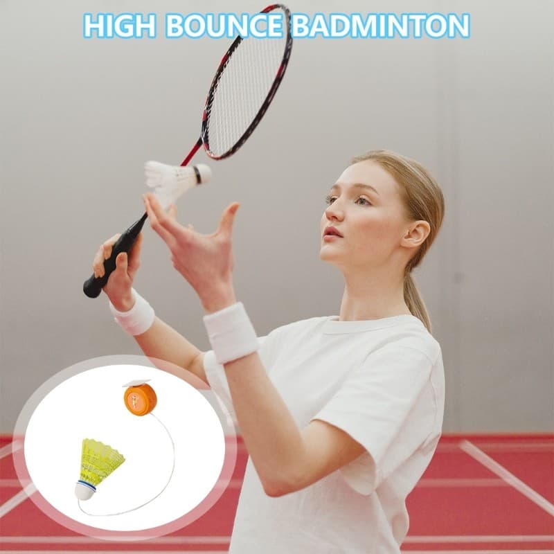 Single Player Trainer Automatic Rebounds Badminton Trainer Self Practice Trainer 4
