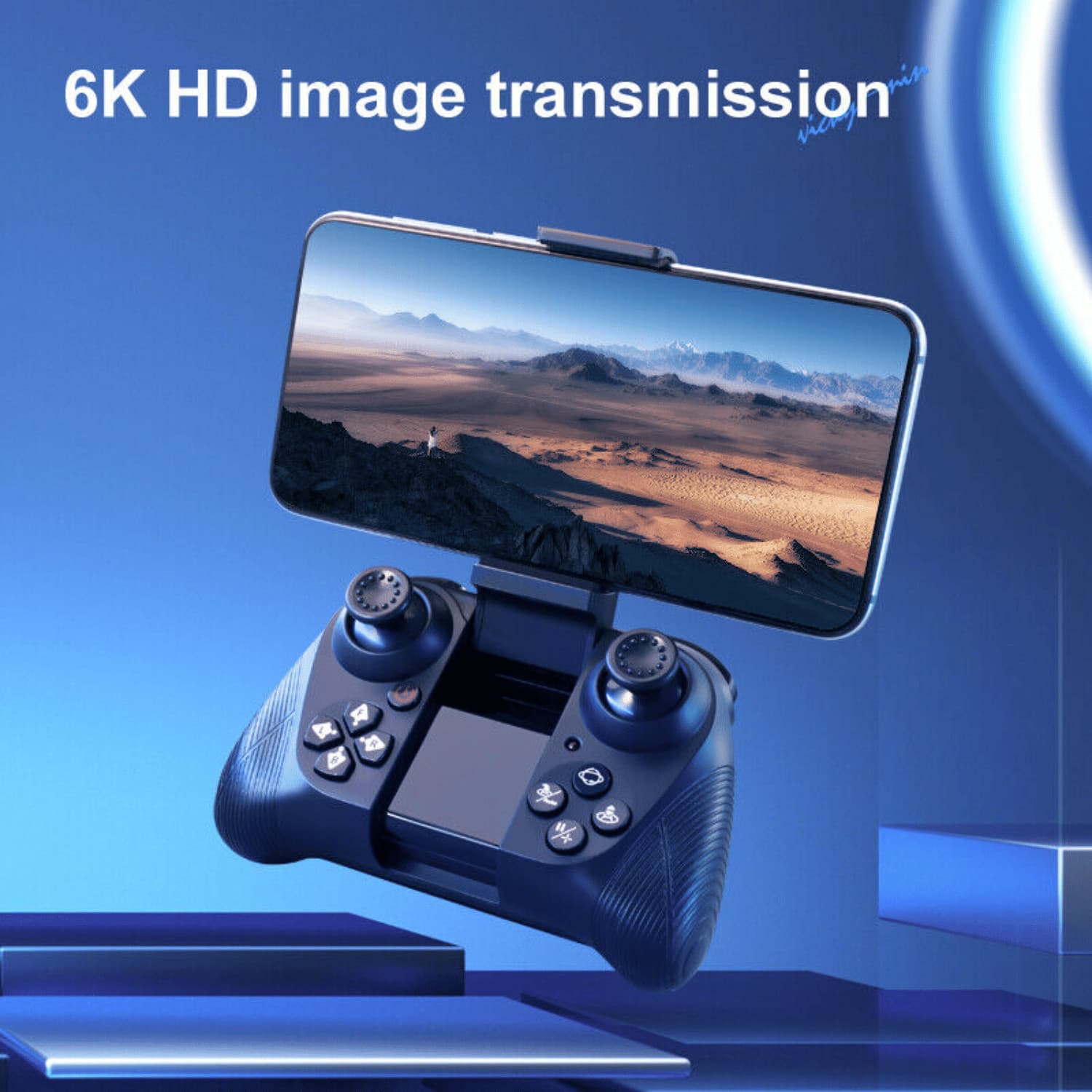 4DRC V13 Mini RC Drone 6K HD Dual Camera WiFi FPV Foldable Quadcopter +2 Battery 4