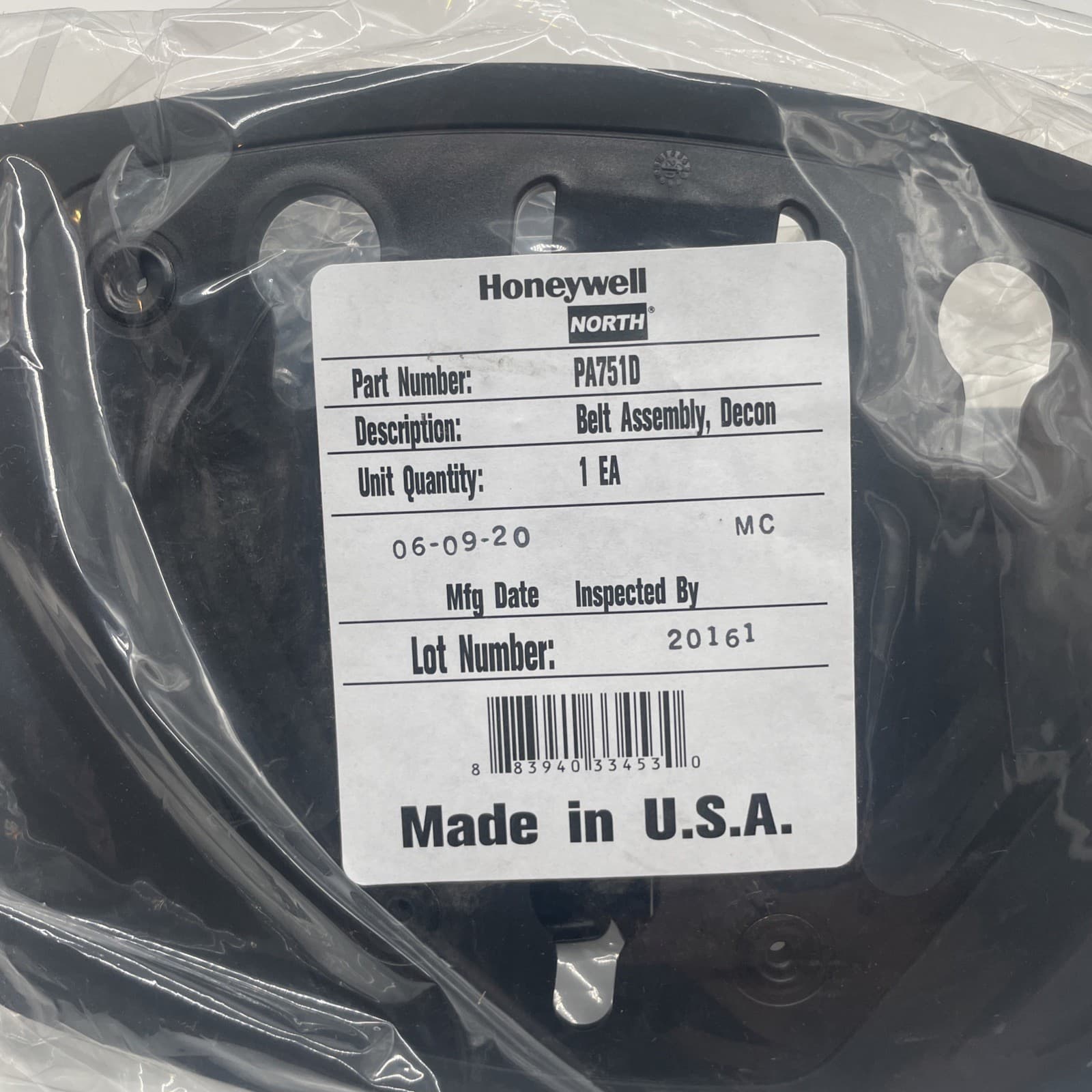 Honeywell North Primair PA700 PAPR Kit PA701HED-101-TF Air-Purifying Respirator 3