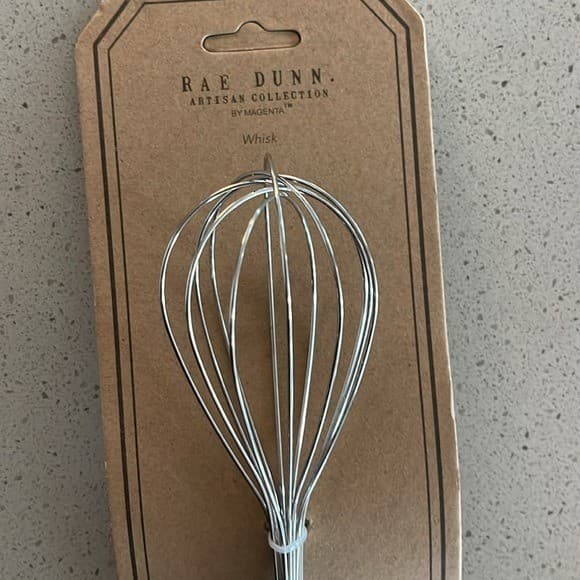 Rae Dunn Black Whisk NWT 3