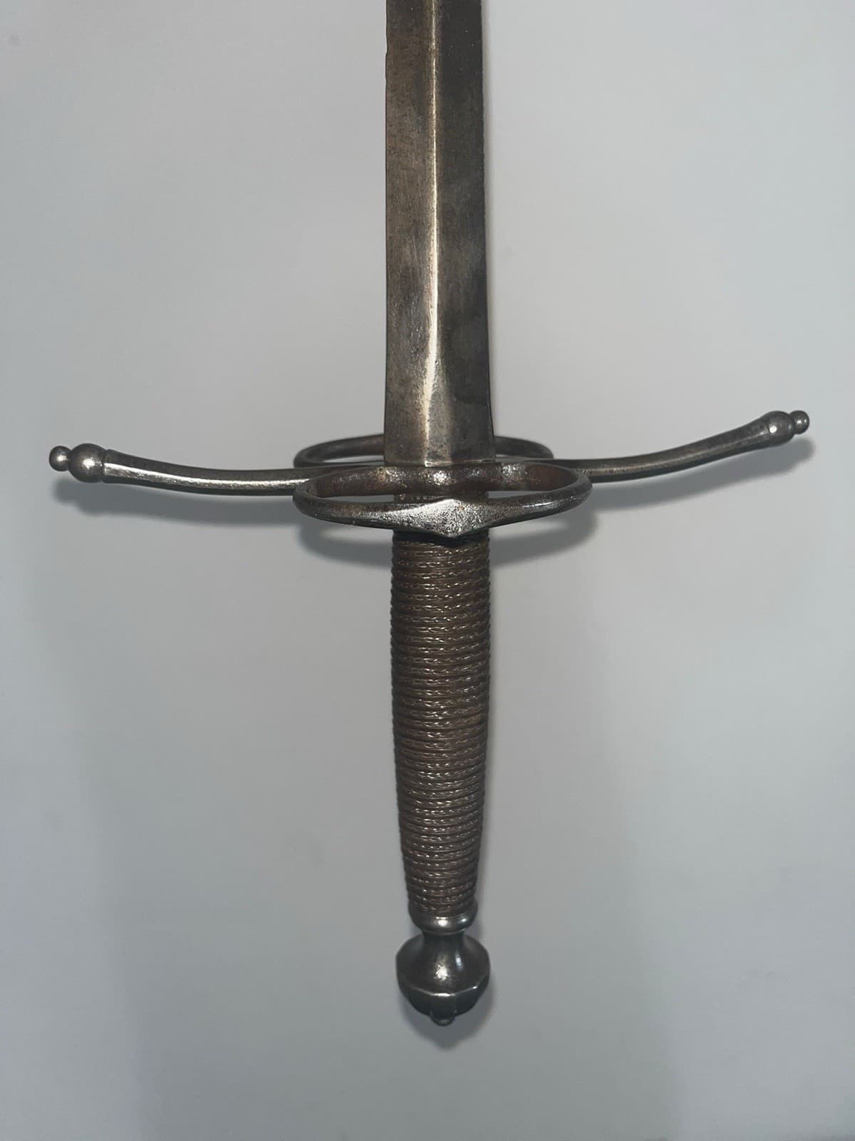 antique Fine German Or Italian Hand And Half Sword XVI Century Medieval Knight 2