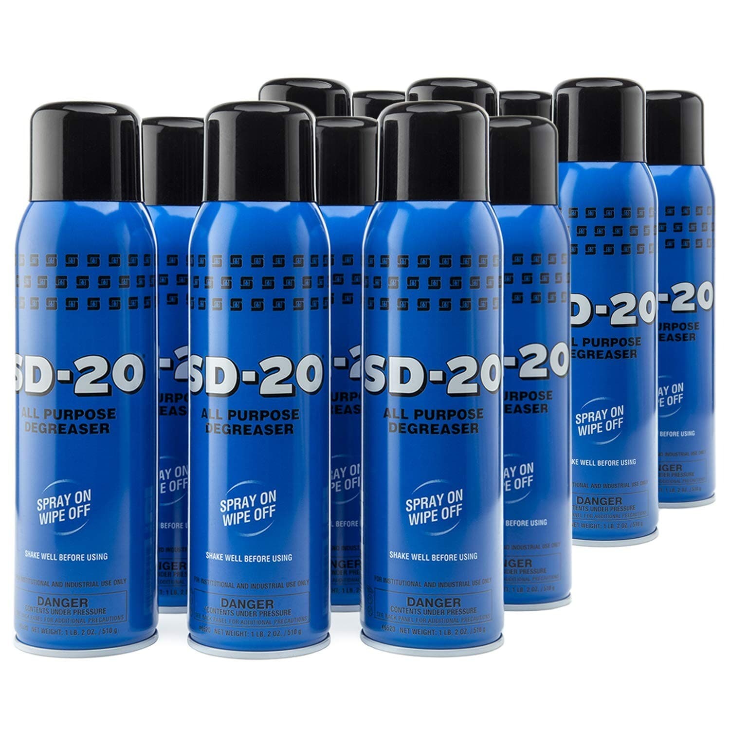 Case of 12, Spartan SD-20® Degreaser - 20 oz. Can BEST DEGREASER 2