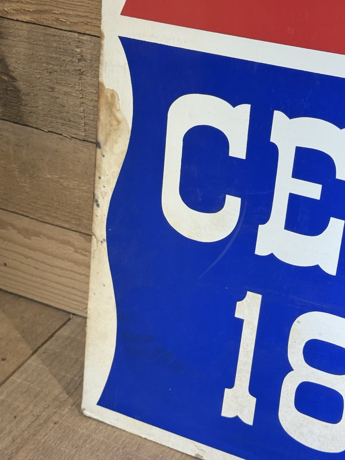 SUPER RARE VINTAGE - Chicago Fire Centennial 1871-1971 Poster Sign 4