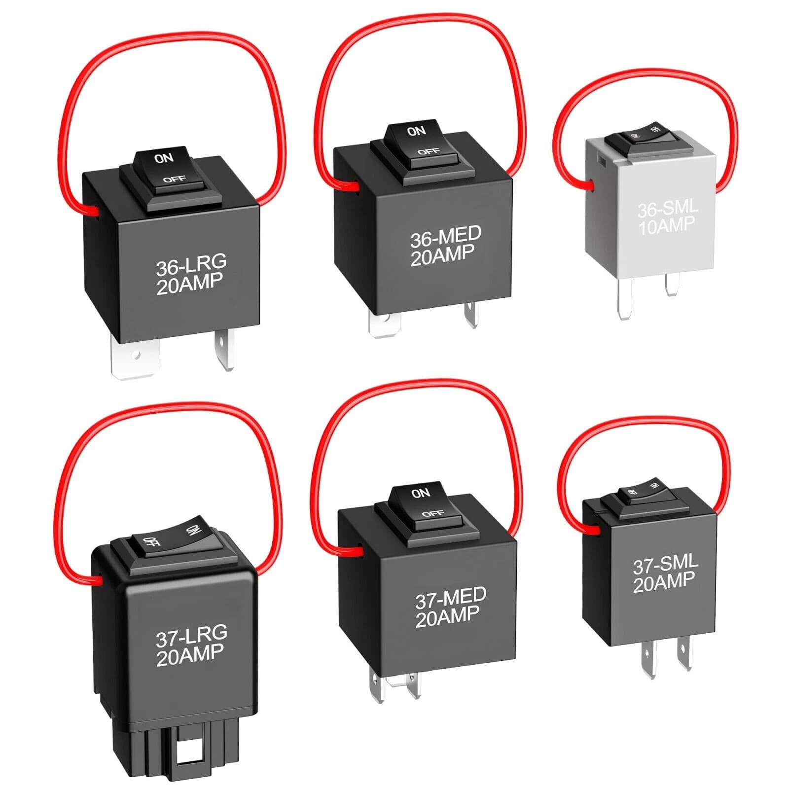 Relay Bypass Switch & Diagnostic Tester 9038A Tester Kit with Amp Loop 6-Pack