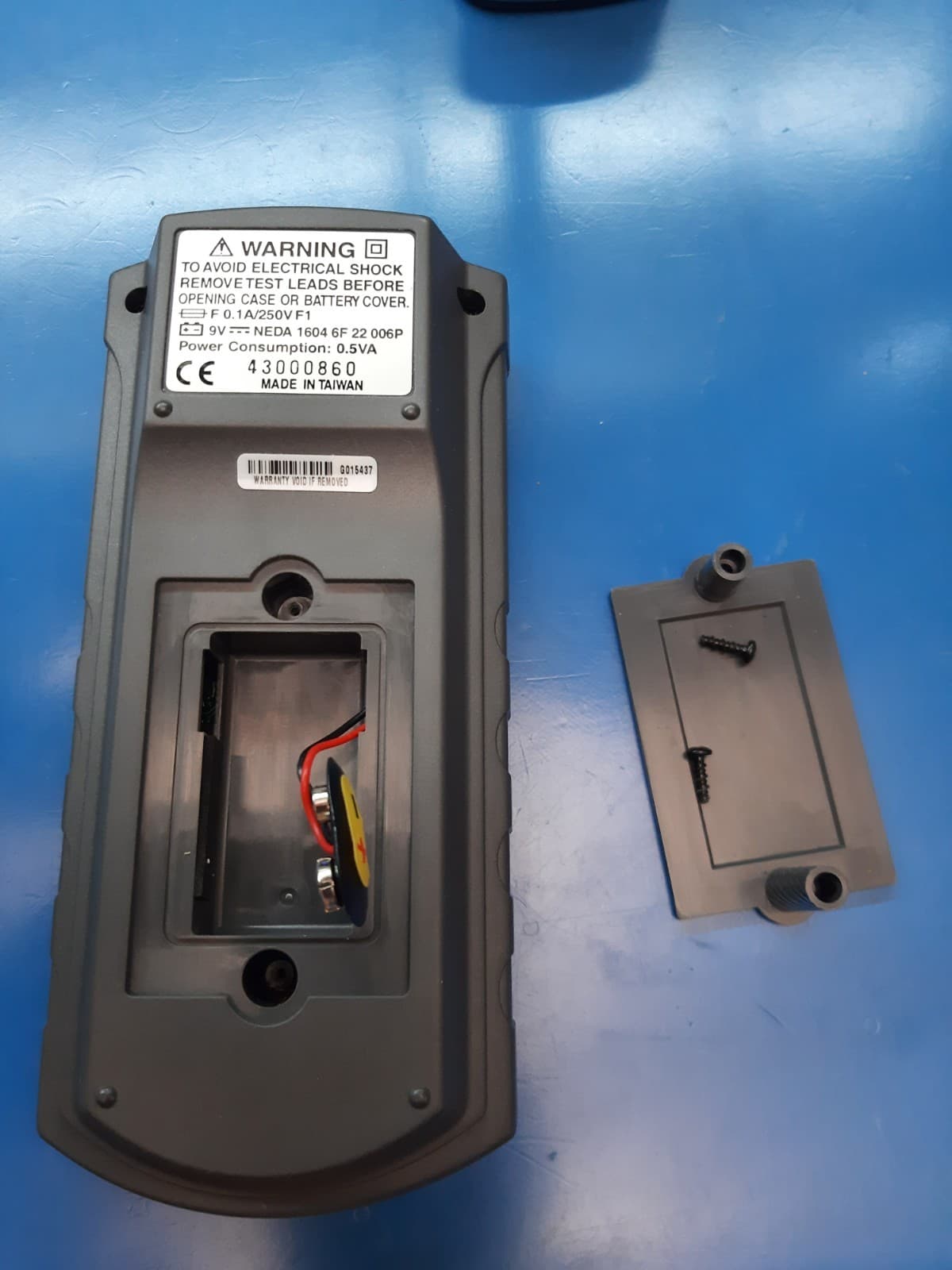 Extech Instruments LCR Meter model 380193 + Battery, Test Leads TESTED WORKS MOD 4