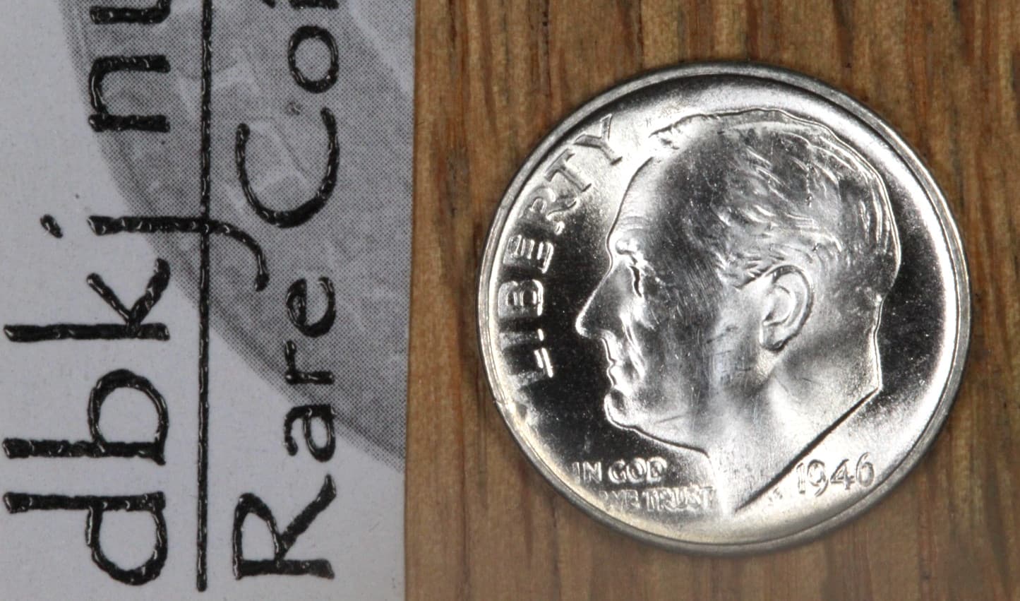 1946 S Roosevelt Dime 10¢ - BU - Choice to Gem Uncirculated