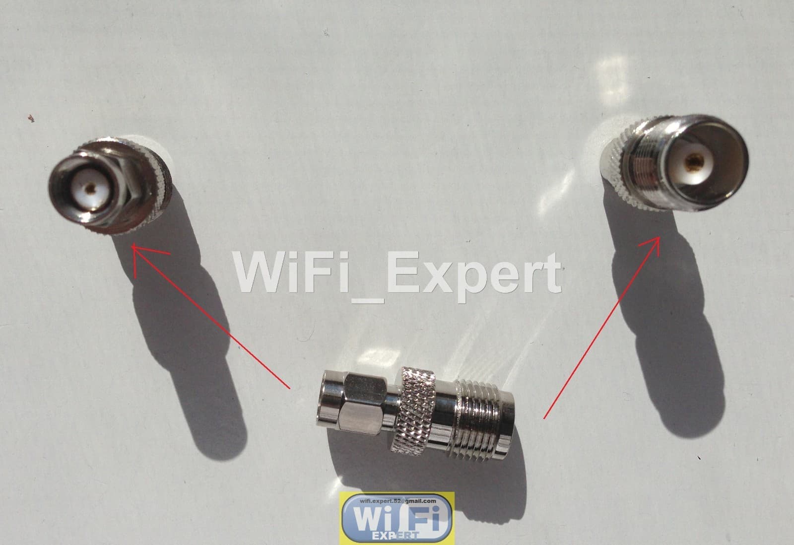 RP-SMA Male To TNC Female Adapter RF Connector Antenna Router USA