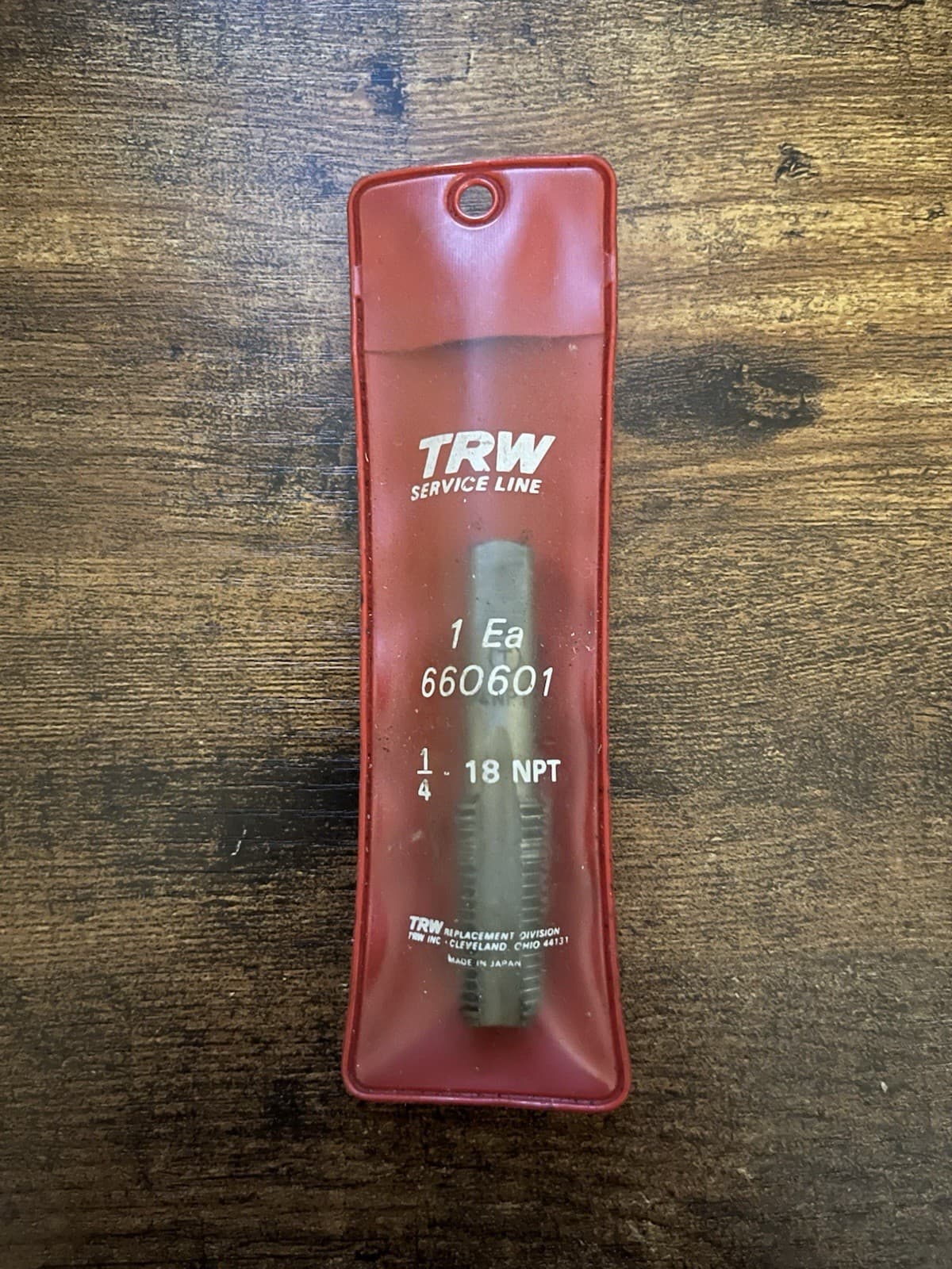 1/4-18  npt  pipe tap