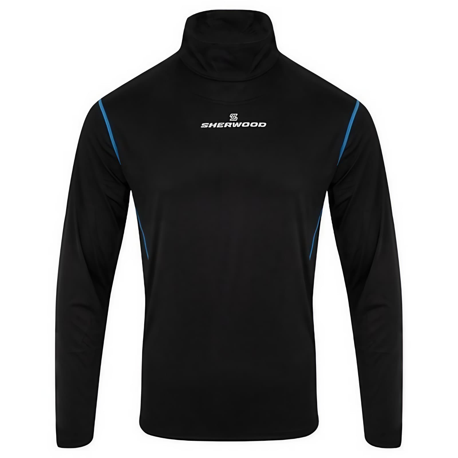 Sherwood Cut-Resistant Neck Guard Long Sleeve Baselayer - Kids & Men