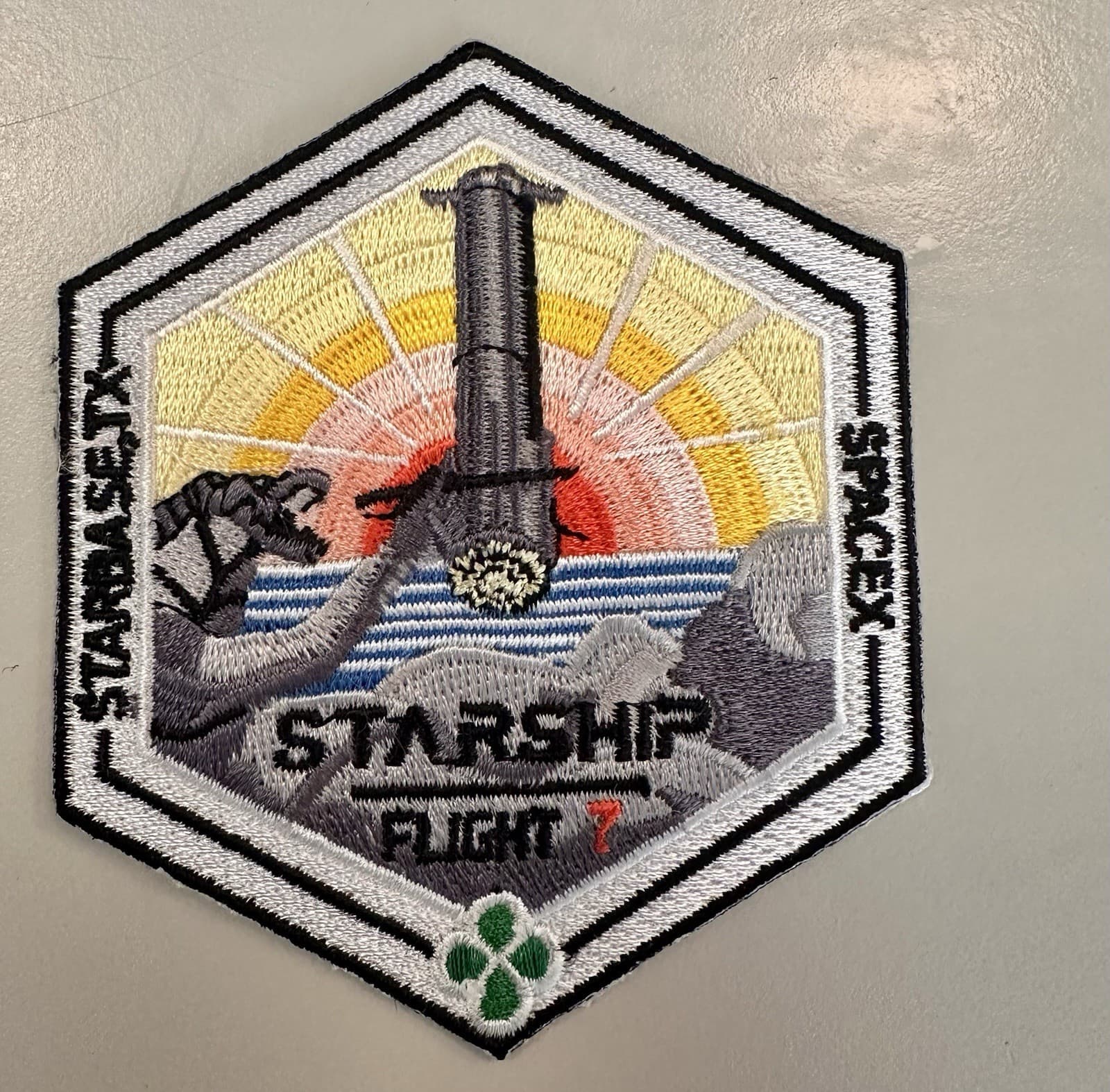 Starship Flight 7 Starbase Orbital Launch Mission Patch 3.5” Iron On 2