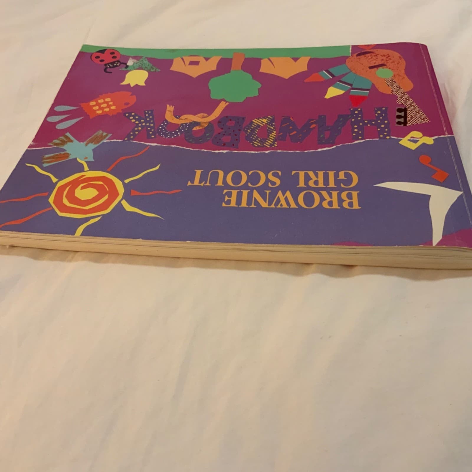 Brownie Girl Scout Handbook Vintage 1993 Paperback 4