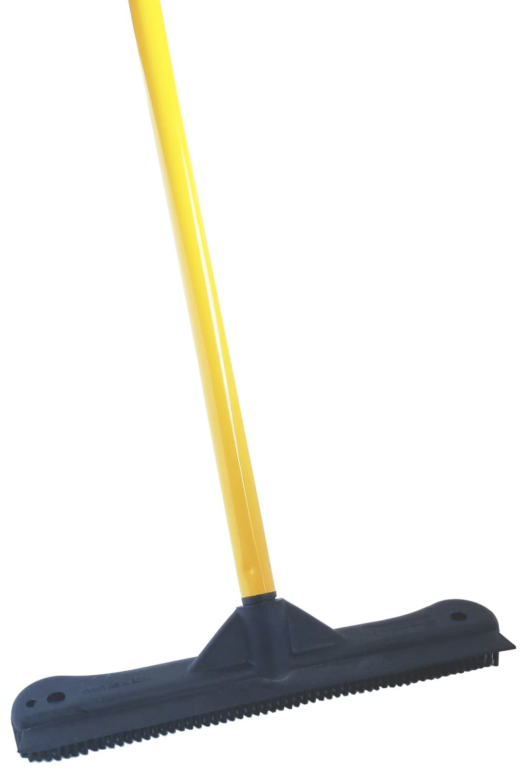 Sweepa S250i Rubber Broom - Complete Set with Telescoping Pole - 12 inch head