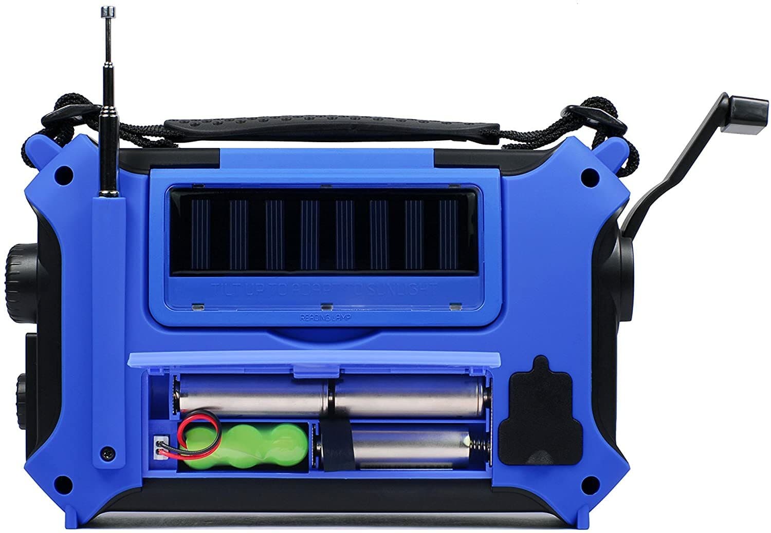 Kaito KA500 AM FM Shortwave Solar Crank Emergency NOAA Weather Alert Radio Blue 5