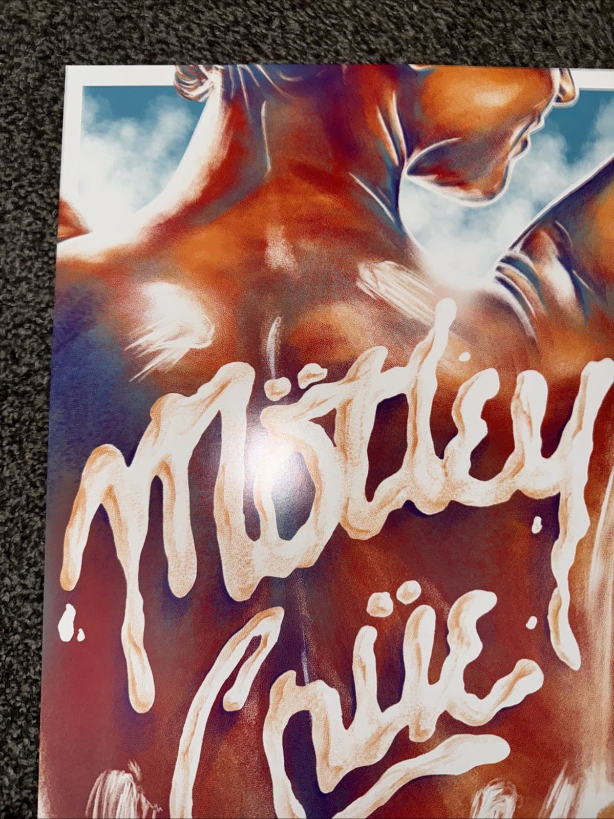 Motley Crue Jacksonville Fl 18x24  Stadium Tour Show Poster 7/2 /22 Only 300 4