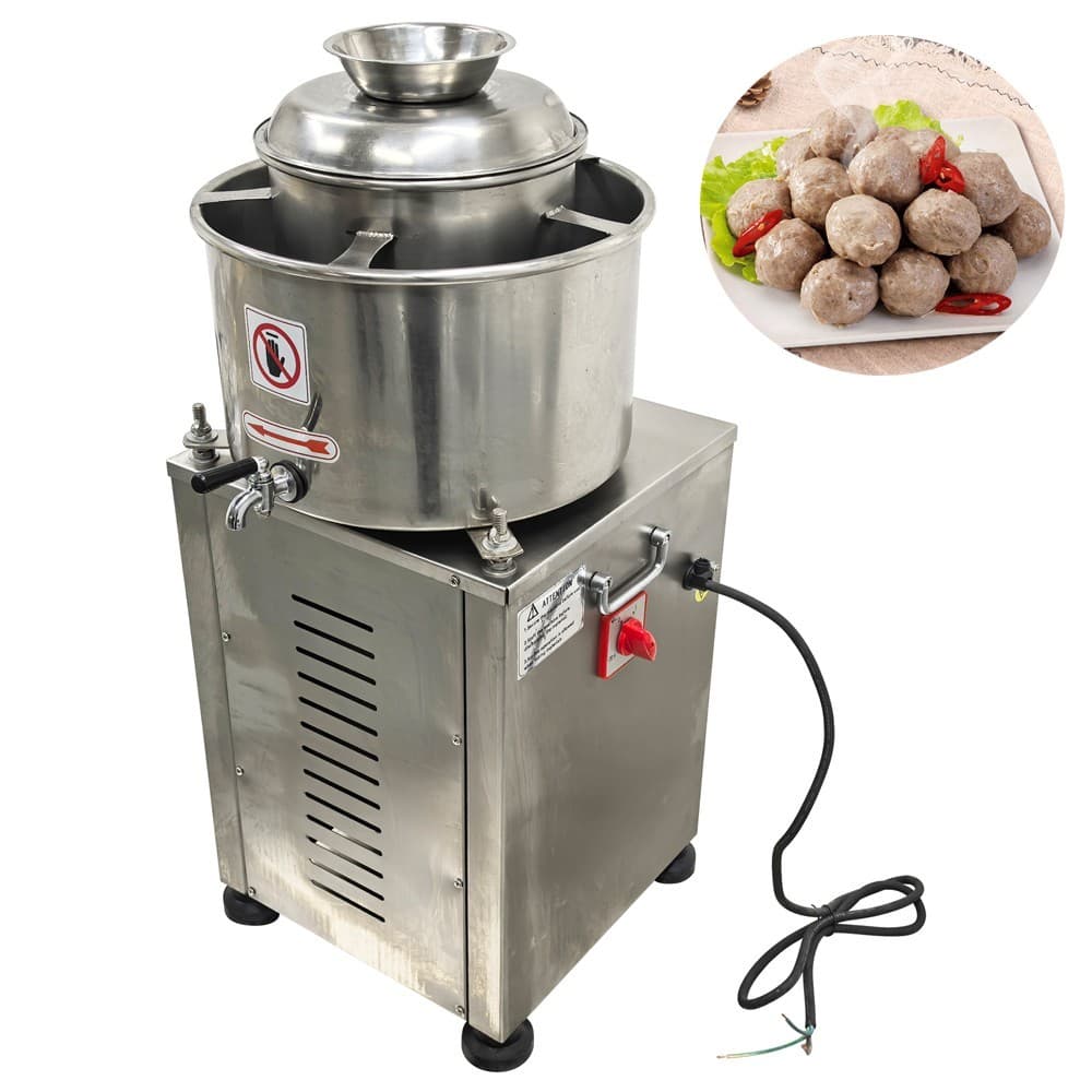 Meatball Beating Machine Beef Pork Fish Meat Paste Mixer Processor Stainless220V 2
