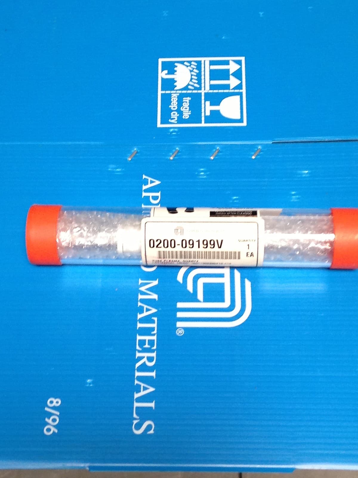 Applied Materials 0200-09199 Tube, Plasma Quartz ( lot of 5)