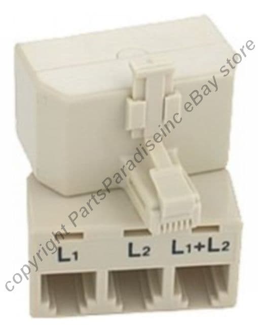L1,L2 L1+L2 multi/2 line/cord/wire/cable Phone,Telephone number Splitter/Adapter