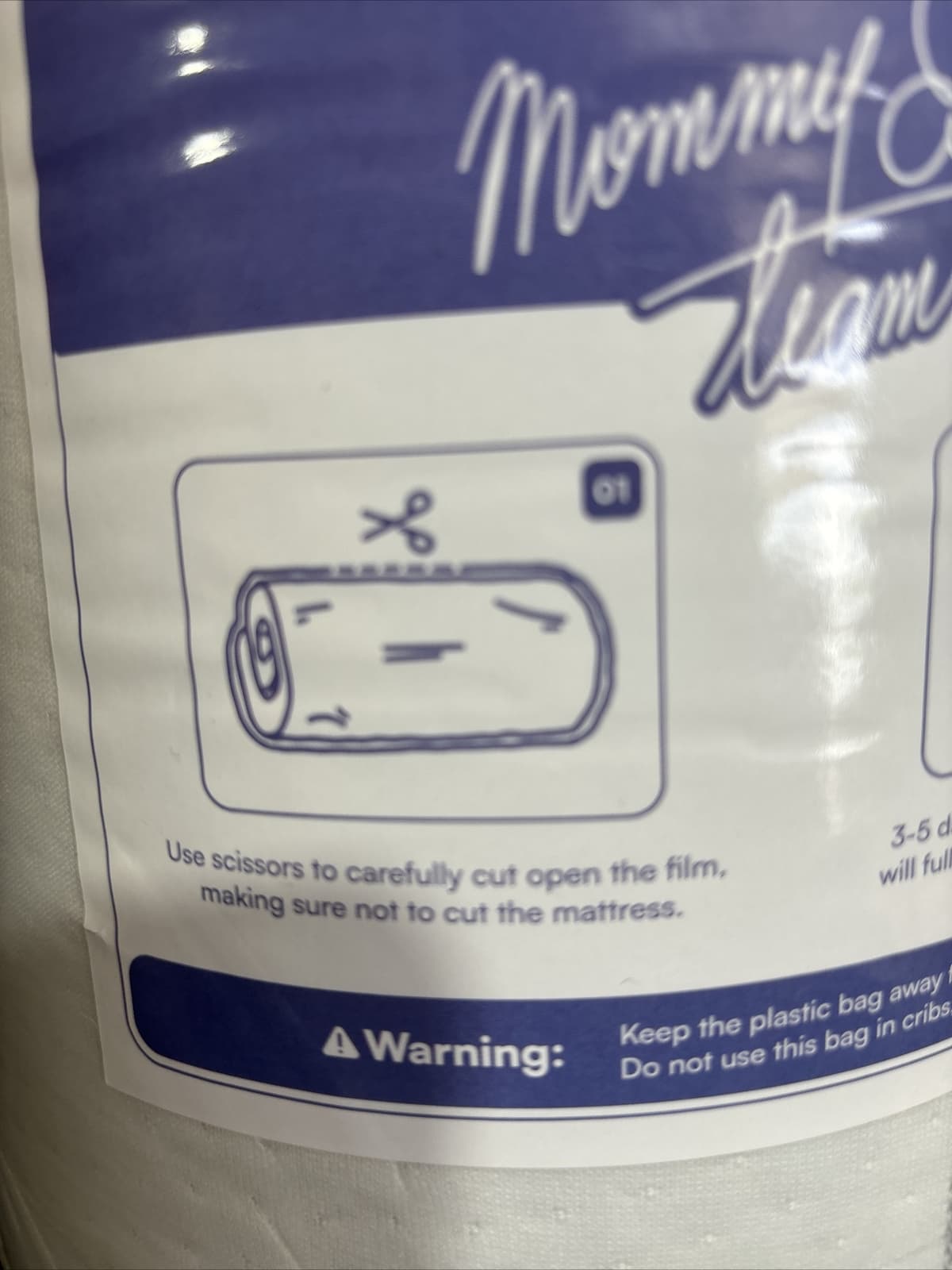 2-Inch Ventilated Memory Foam PACK & PLAY Size Bed Mattress Topper 2