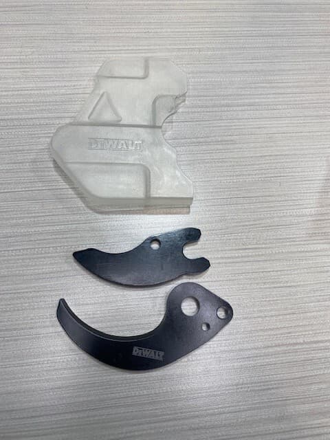 DeWalt Blade Set Upper & Lower with Cover Tool Not included Fits DCPR320 Pruner