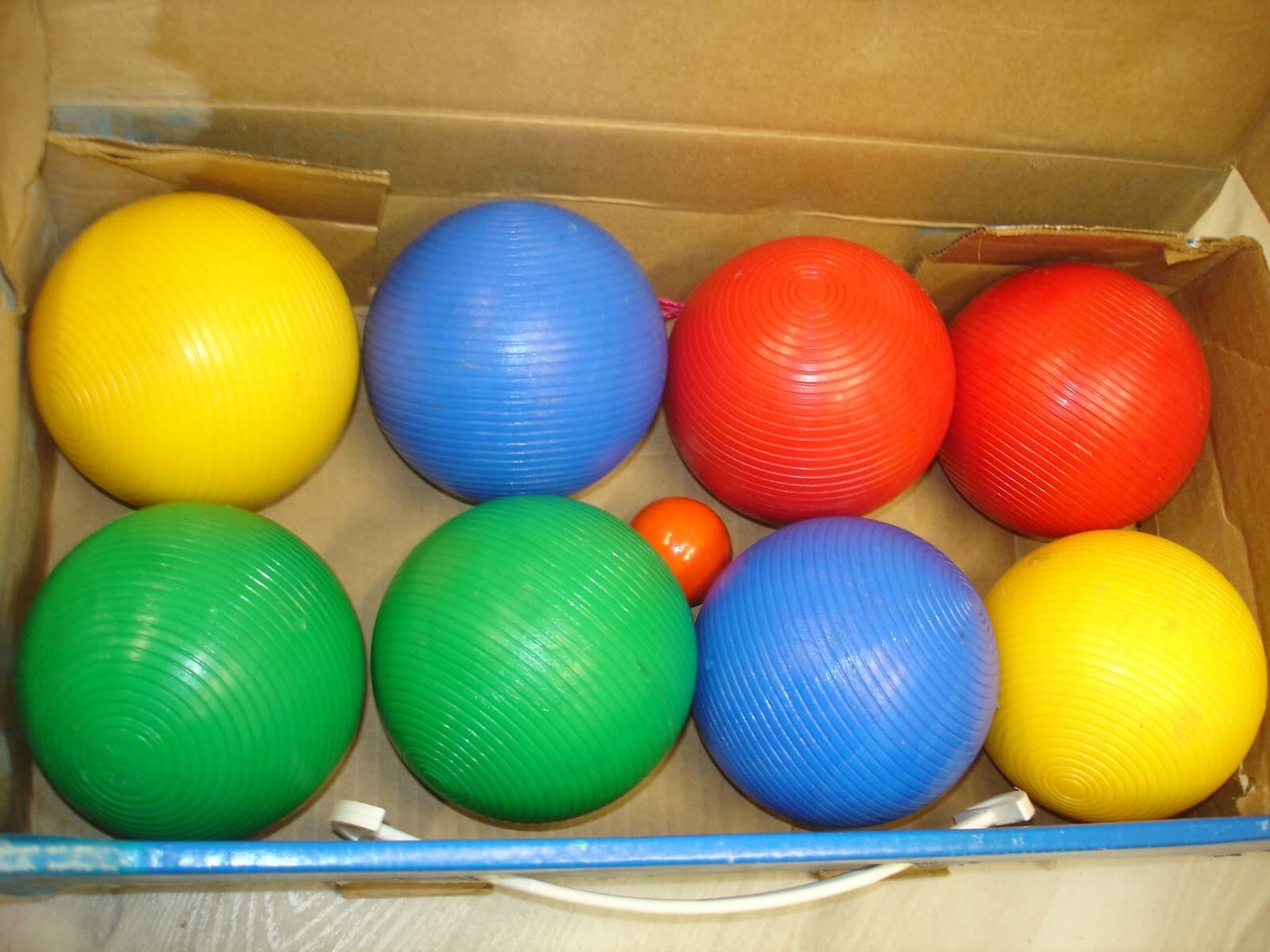 Forster Bocce Ball Lawn Game Set in box used 4