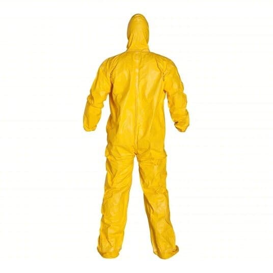 4 PK - New low price ever! DUPONT Coveralls Tychem® 2000 Yellow Taped Seam QC122 4