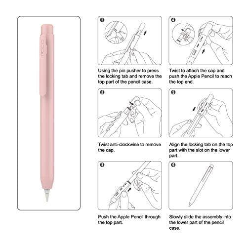  Holder Case for Apple Pencil 1st Generation, Retractable Apple Pencil 1st  4