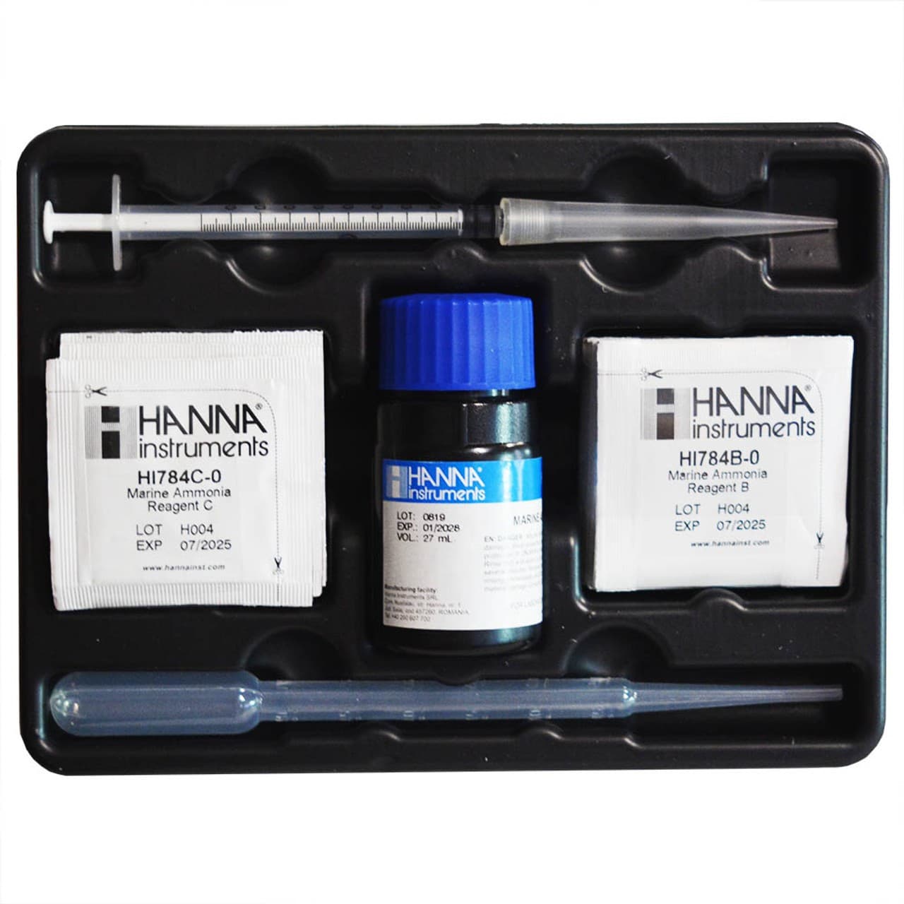 Hanna Instruments HI784-25 Marine Ammonia Checker Reagents - 25 Tests 4
