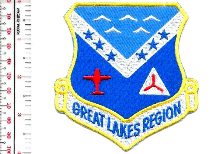 USAF Civil Air Patro Great Lakes Region Wing Auxiliary Patch vel hook No Tariff