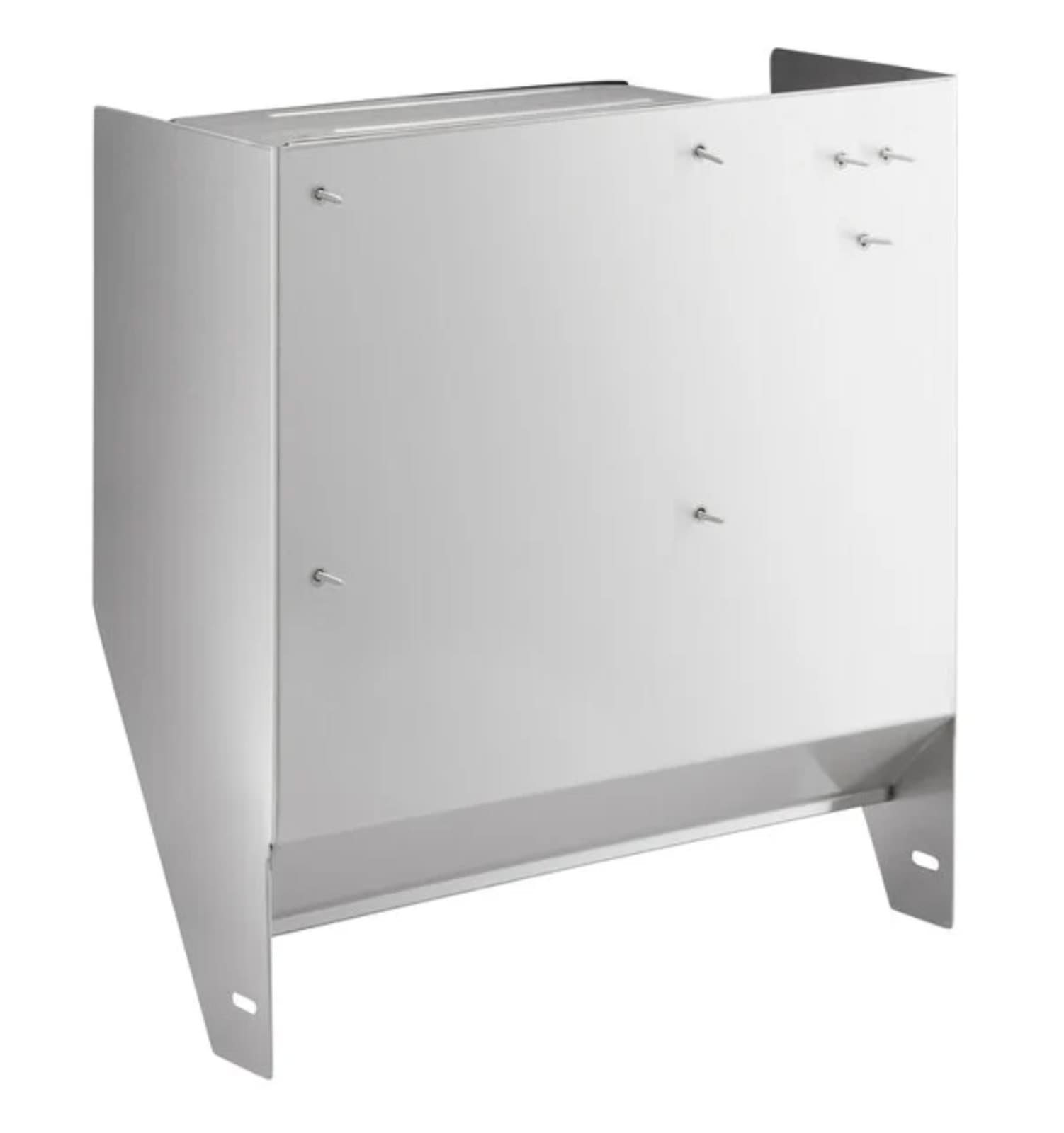 Stainless Steel Top Mounted Paper Towel & Soap Dispenser For 17" Wide Hand Sinks 3