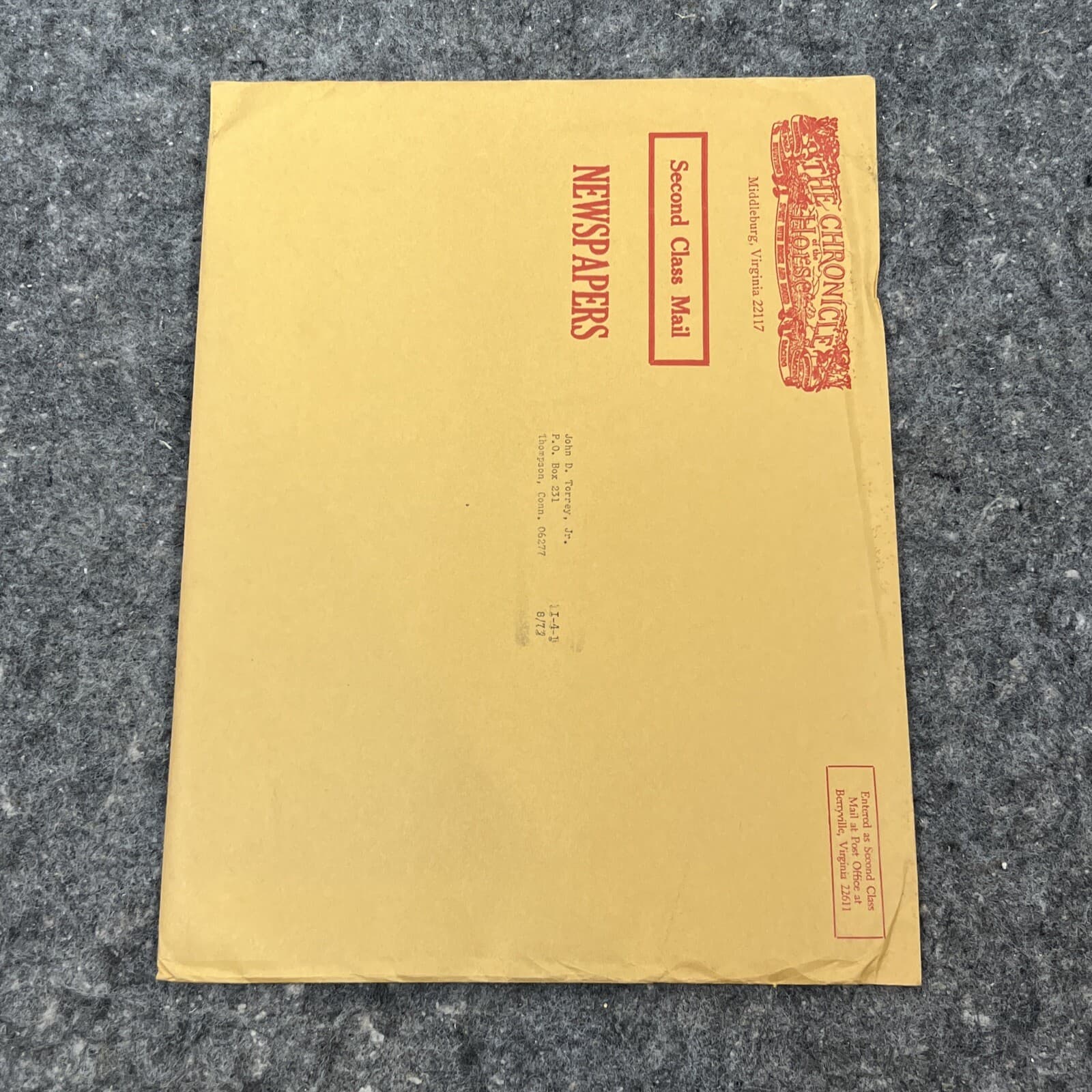 Jan, 21 1972 The Chronicle of the Horse -"American Eclipse.." Vol XXXV #23 3