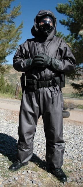 ​Blauer Gore Chempak WZ9435C Extended Response Team Bio Hazard Suit Large 2