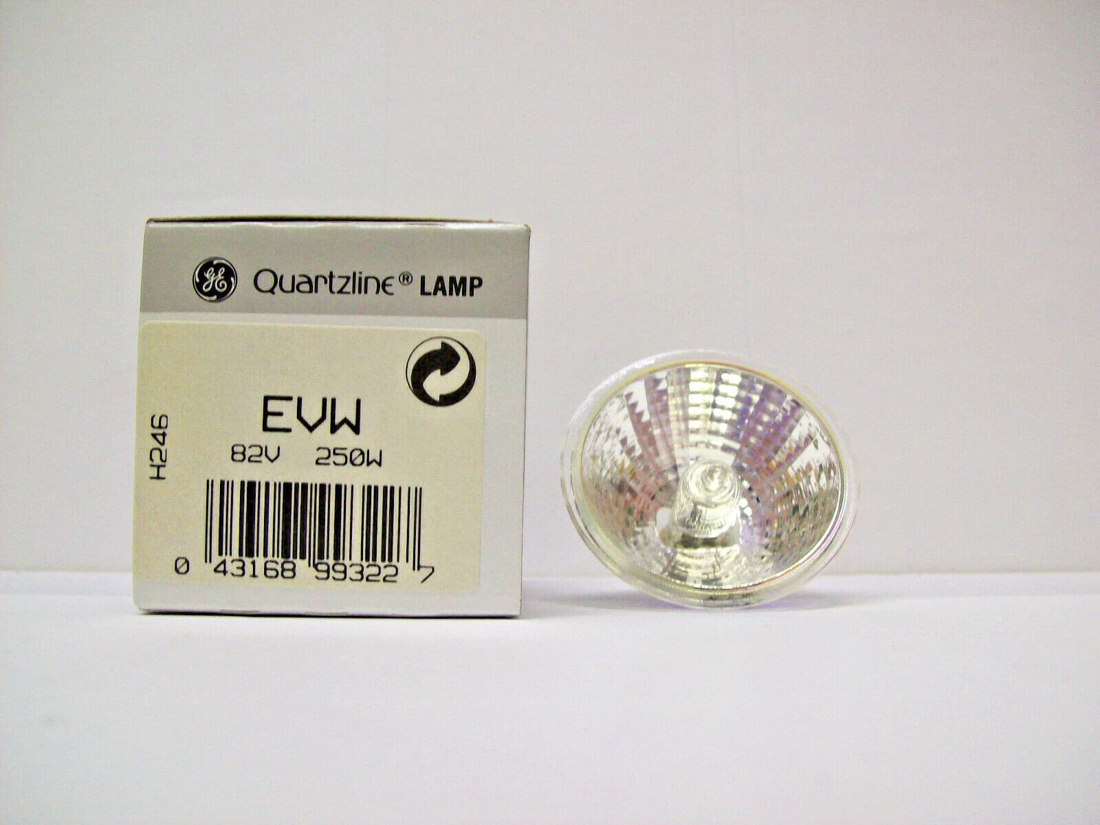 EVW GE Projector Projection Lamp Bulb 82V 250W *AVG 50-HOUR LAMP* USA MADE