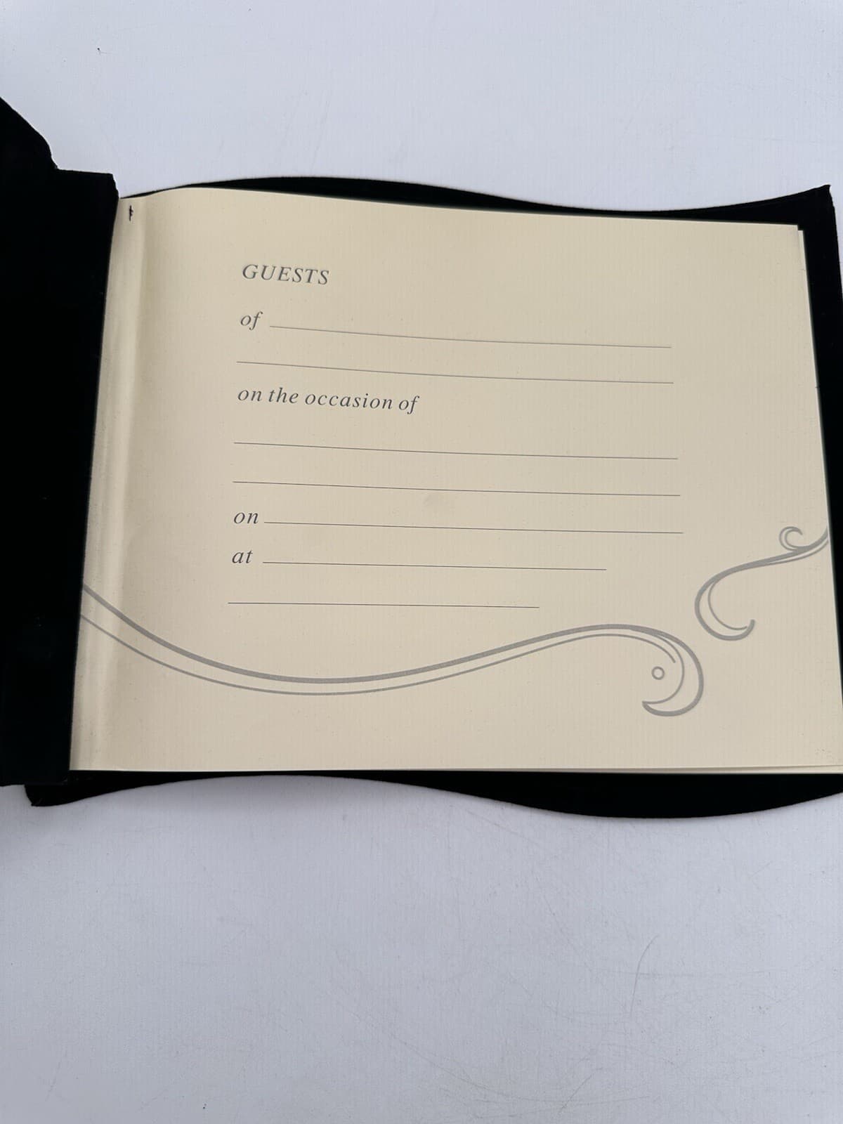 Lenox Opal Innocence Event Guestbook With Pen Silverplated 15 Dual Sided Pages 3