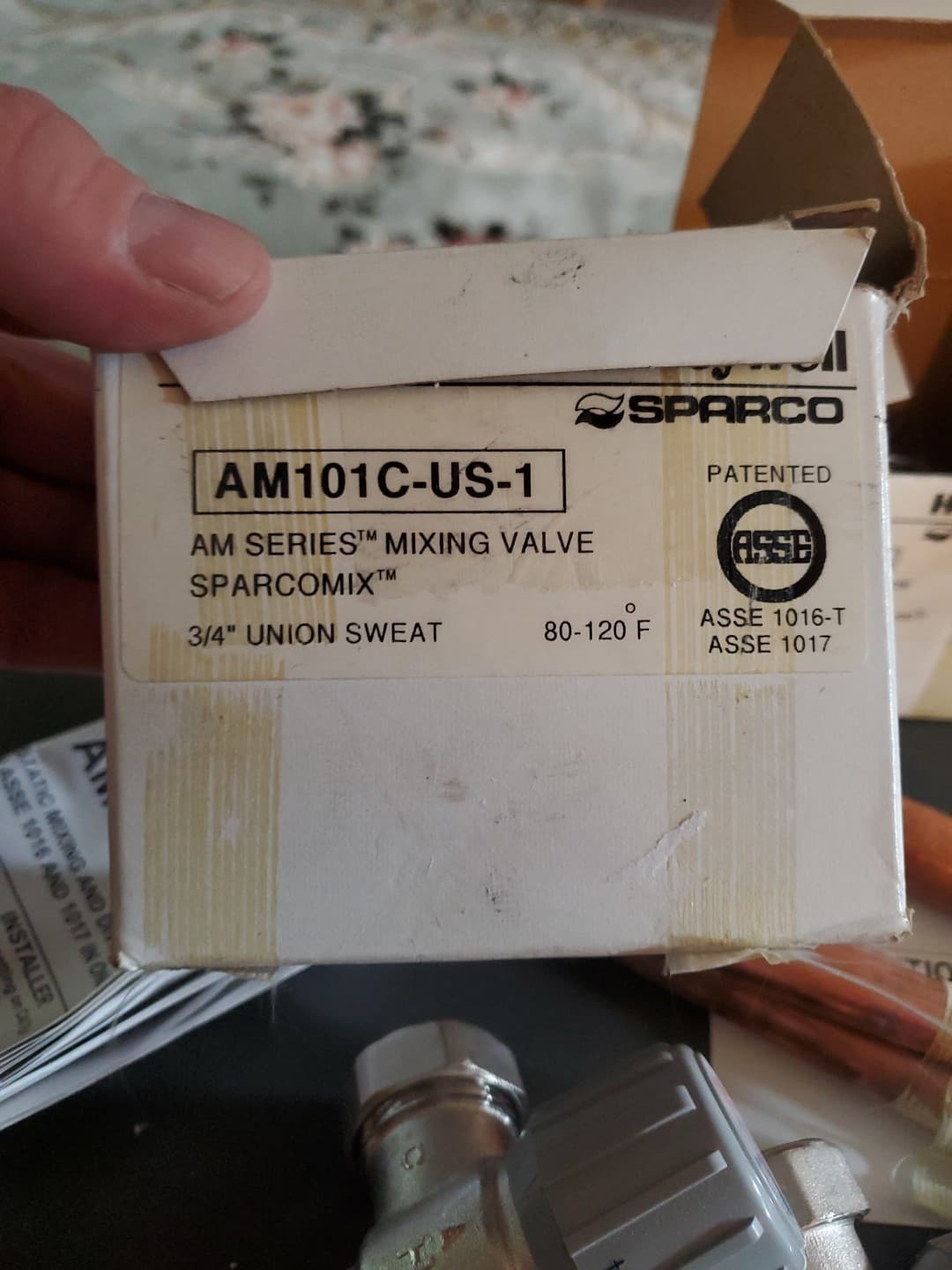 Honeywell Sparco Am101c-us-1 6