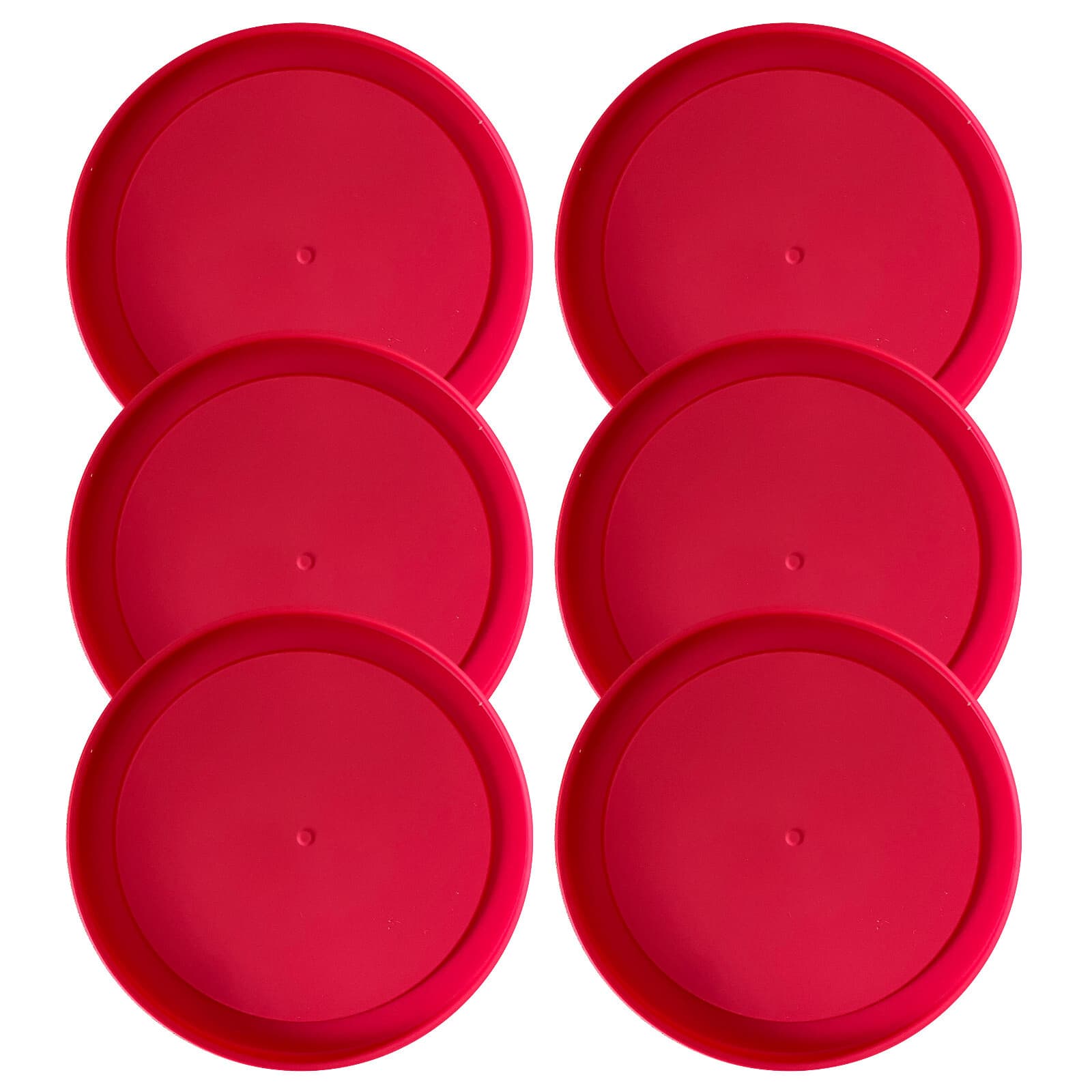 Replacement Lid for Pyrex 7-CUP Storage Cover 7.5" Bowl 7402-PC RED (6-Pack)