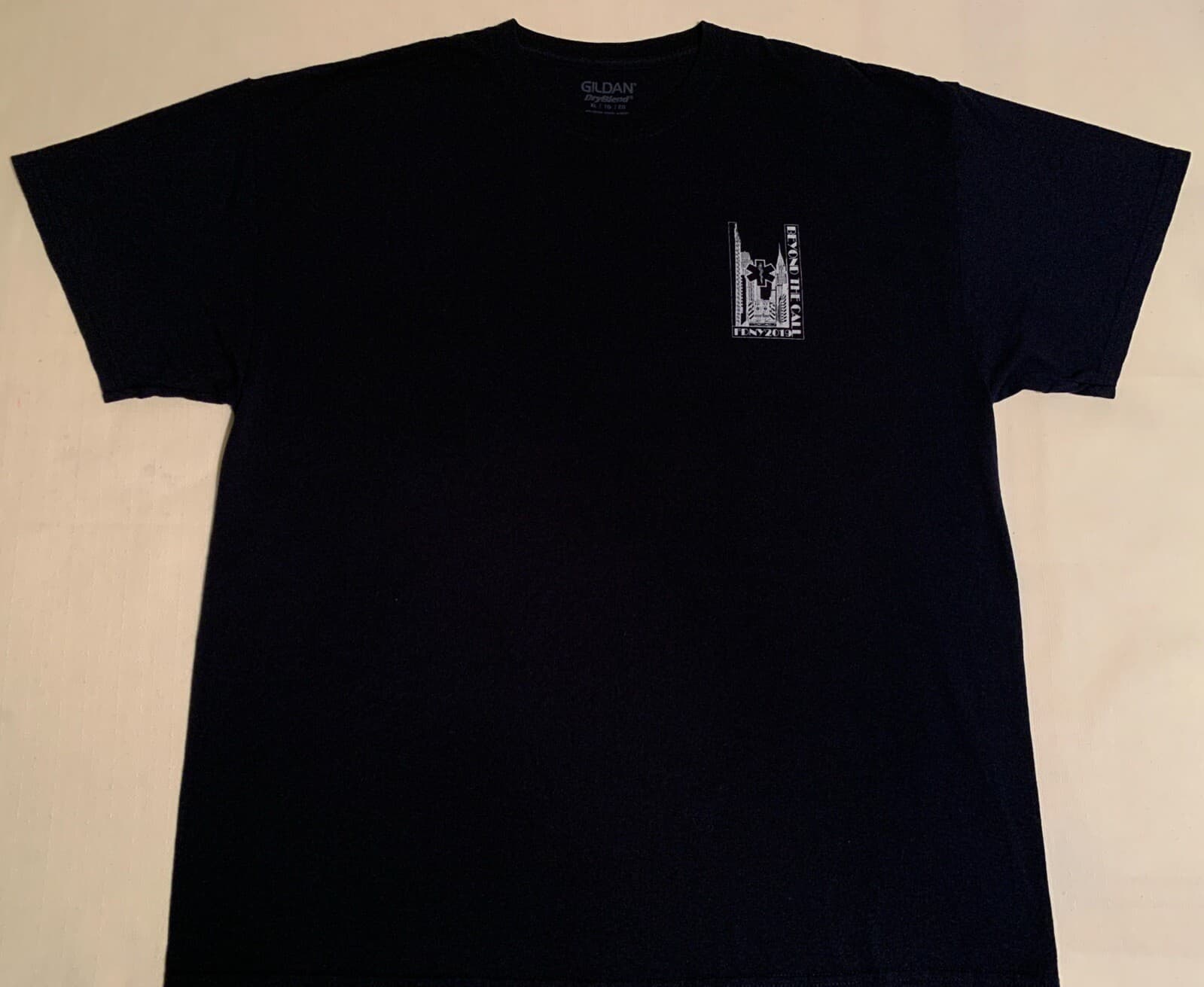 FDNY NYC Fire Department New York City T-shirt Sz XL EMS EMT Paramedic Bravest 4