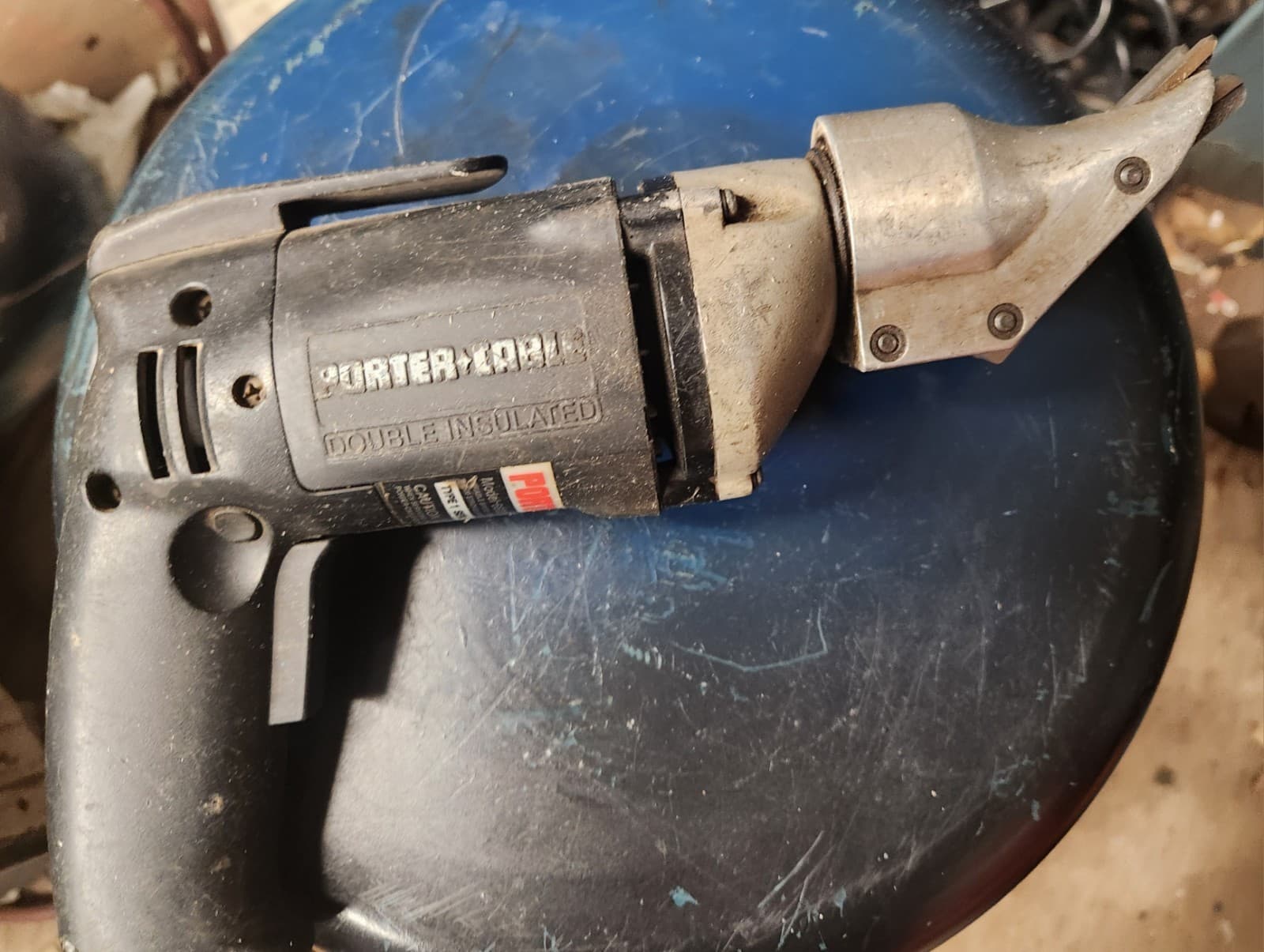 Porter Cable Metal Shears Model 6602 18ga Made In USA