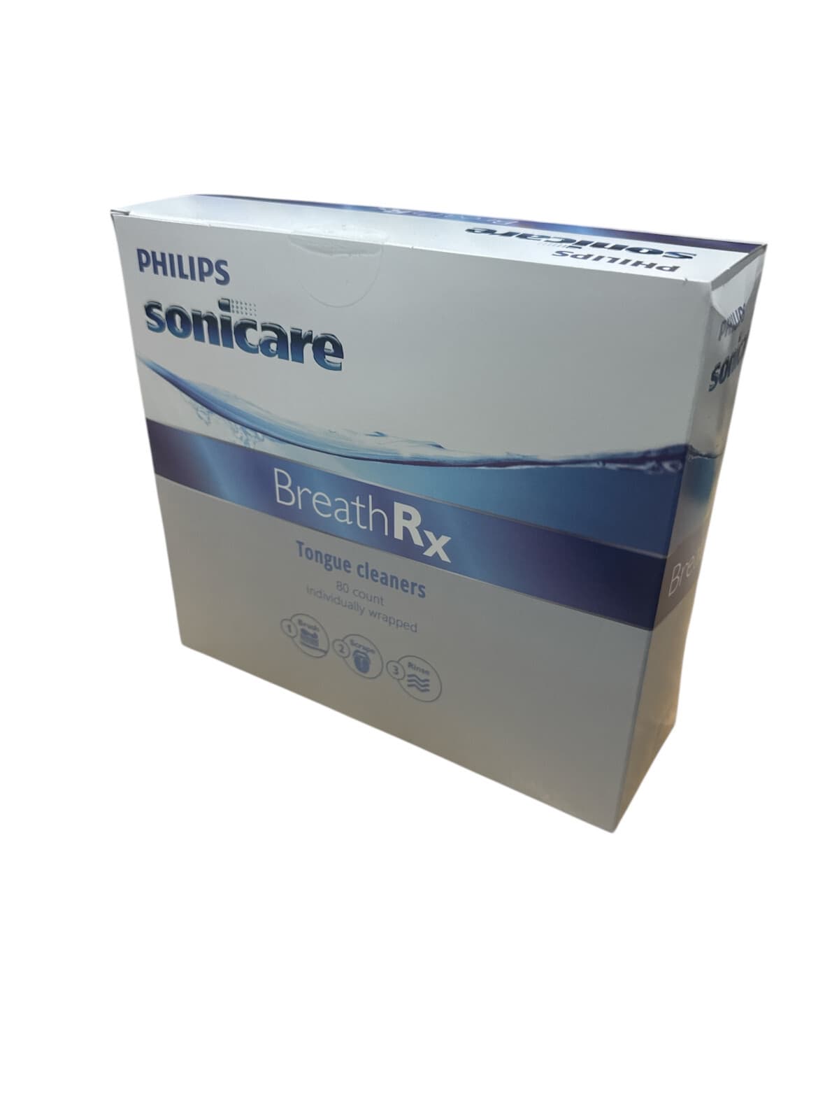 BreathRX 80 Pack Philips Sonicare BreathRx Tongue Scraper Cleaner NEW 2