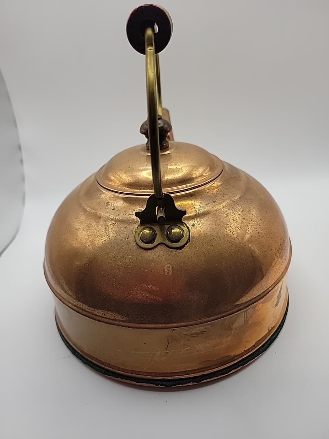 Revere Ware 2qt Colonial Tea Kettle Solid Copper NIB Vintage Perfect Condition 6