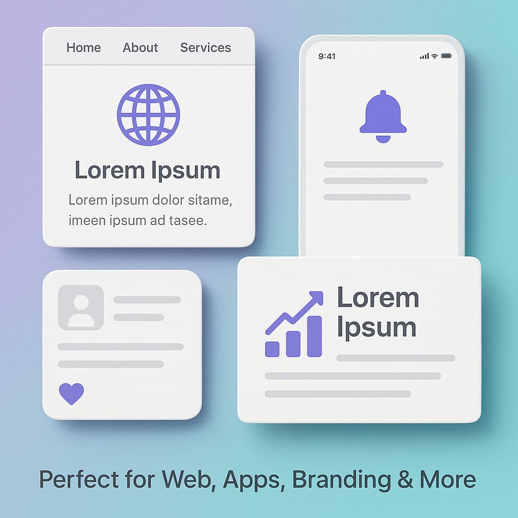 50,000 Premium Modern Icons Pack | High-Quality Digital Download | For Designers 4