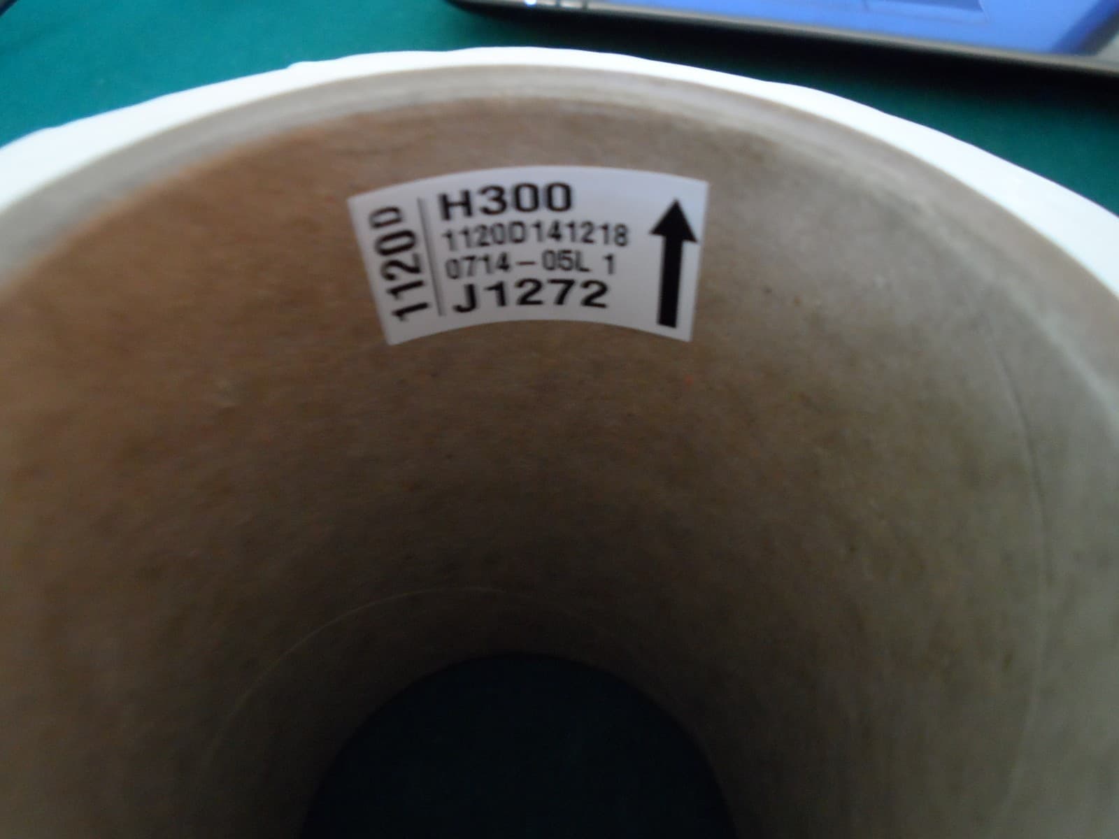 SPANDEX FIBER YARN CONE WHITE 1120D141218 2