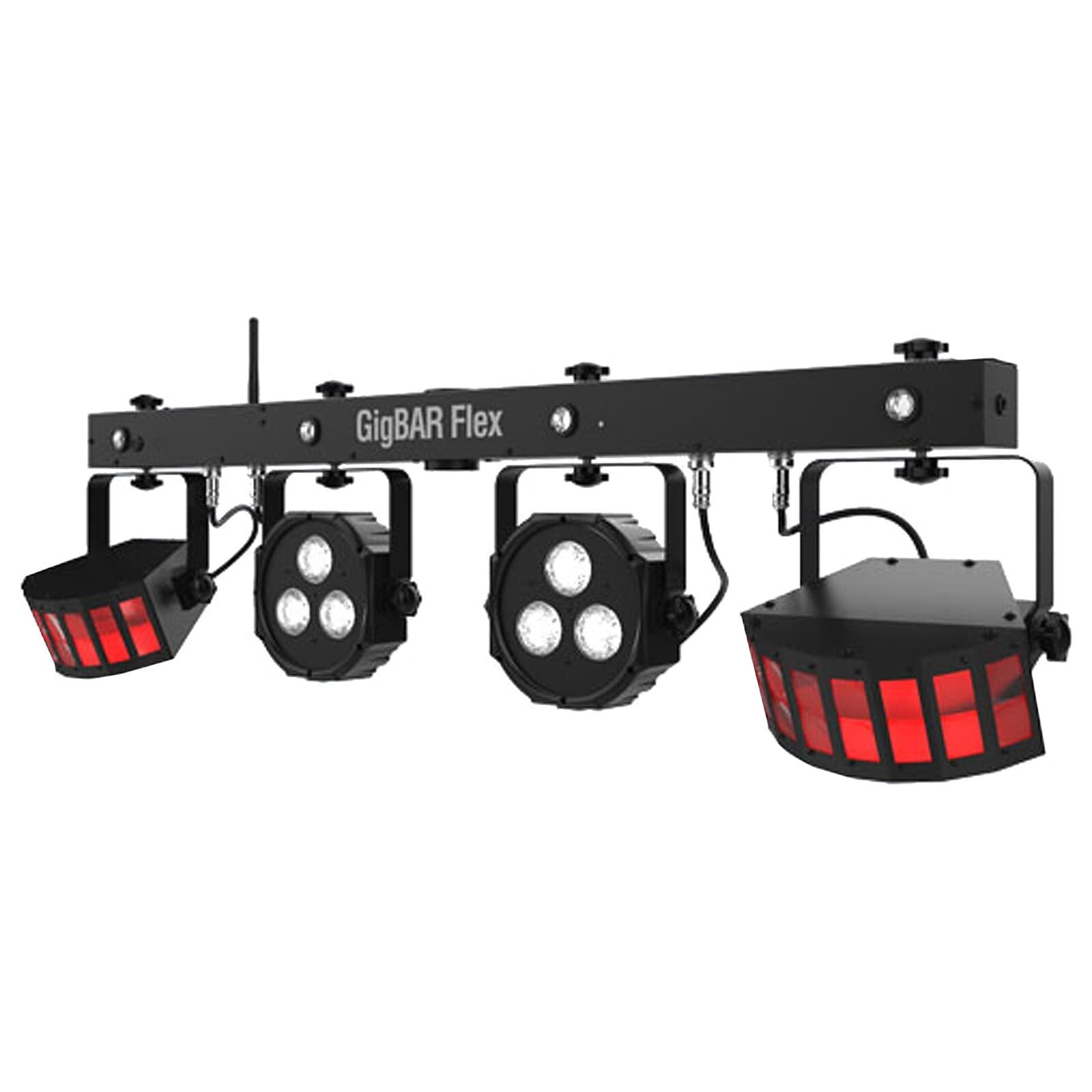 Chauvet DJ GigBar Flex 3-in-1 DJ Effect Lighting System w/ Derby, Pars & Strobes 3
