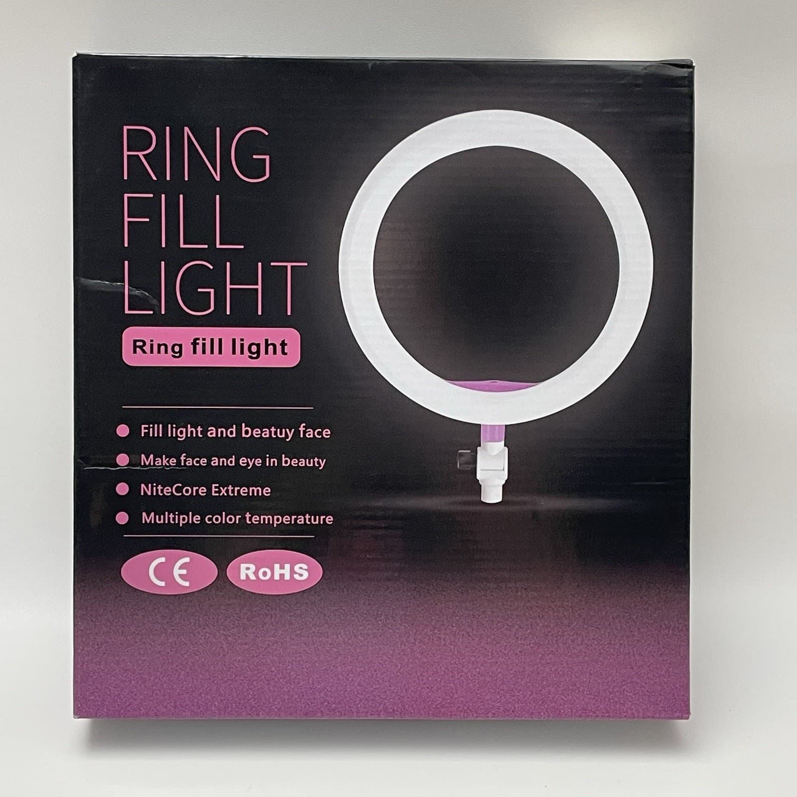 NEW Ring Fill Light Nitecore Extreme Multiple Color Temperature ROHS ZD666 NIB