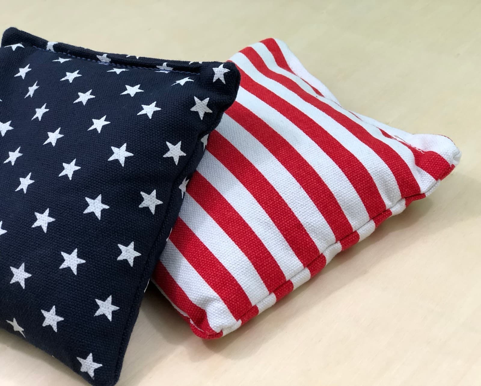 Stars and Stripes Cornhole Bags! Set of 8 - American flag Bags! 1 YEAR WARRANTY! 5