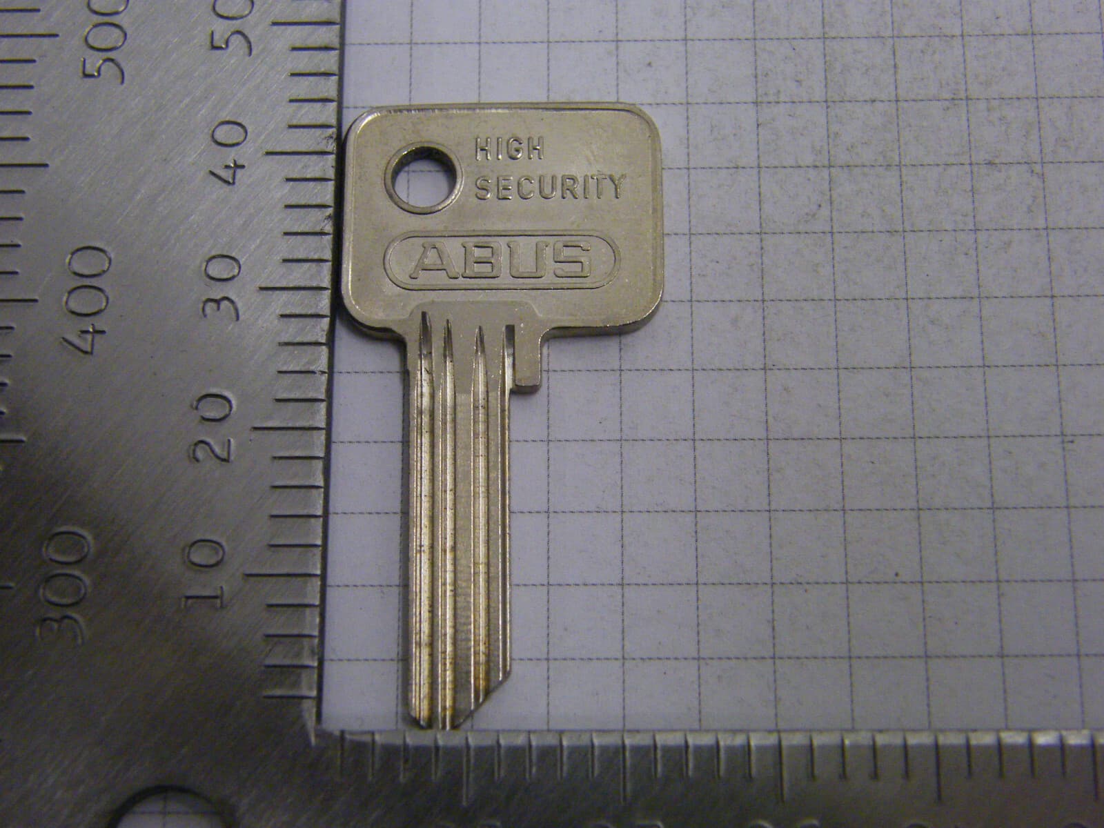 ABUS Key Blank For 86/40 High Security Lock Hangschloß Padlock 2