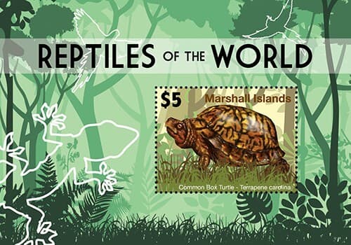 Marshall Islands 2020 - Turtles Reptiles - Souvenir Stamp Sheet Scott #1298 MNH