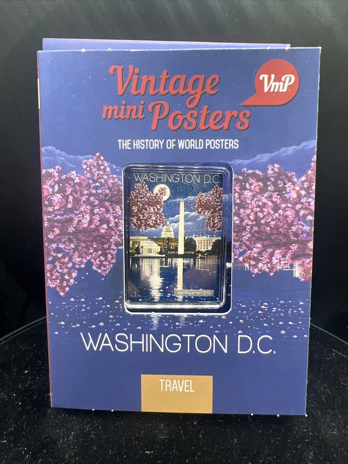 Niue 2015 $1 Vintage Mini Posters - Washington D.C. 1/2 Oz Silbermünze