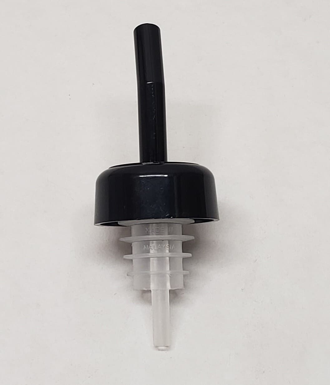 1 DOZEN Whiskflow Liquor Bottle Pourers Non Measured BLACK Pour Spouts 2